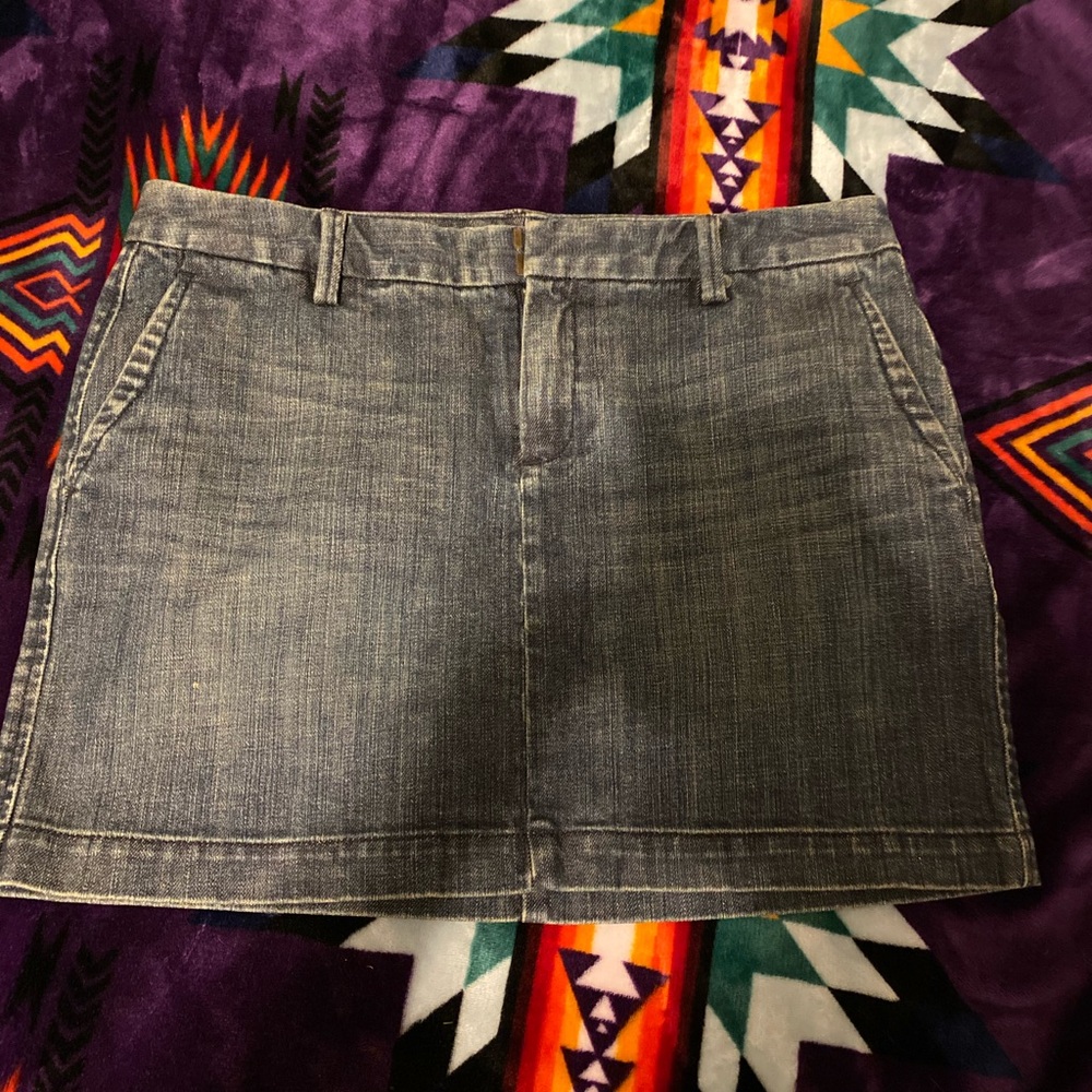Denim skirt size 8